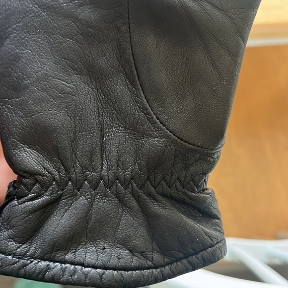 Attention Sears Thinsulate Leather Womens Gloves Medium‎ - Picture 5 of 7
